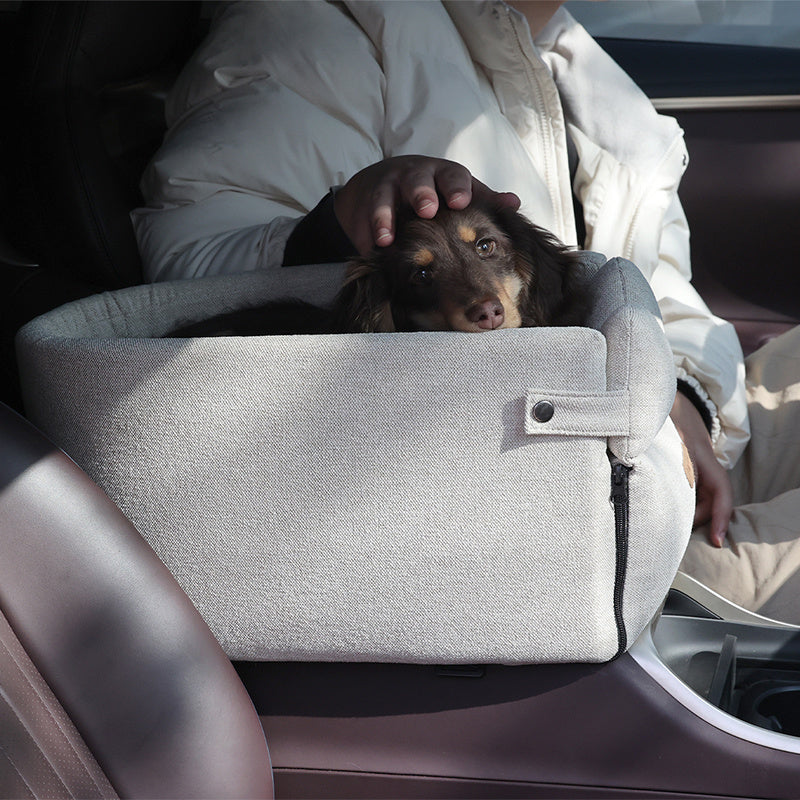Car Central Dog Car Seat Bed Portable Dog Carrier For Small Dogs And Cats Safety Travel Bag Accessories Pet Products by DC-THE CEO