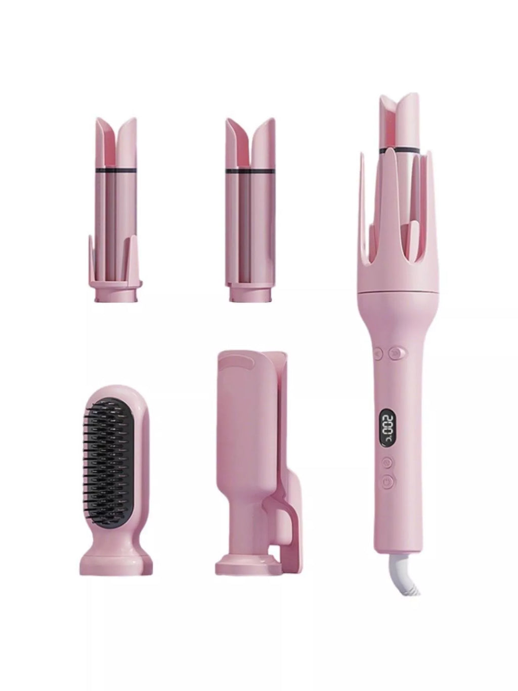 Automatic Rotating Ceramic Hair Curling Iron by Trendsi