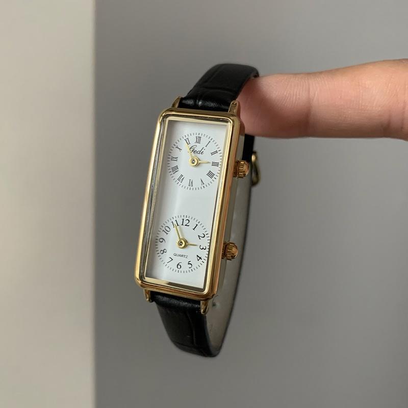 New High-grade Fashion Exquisite Rectangular Watch Women