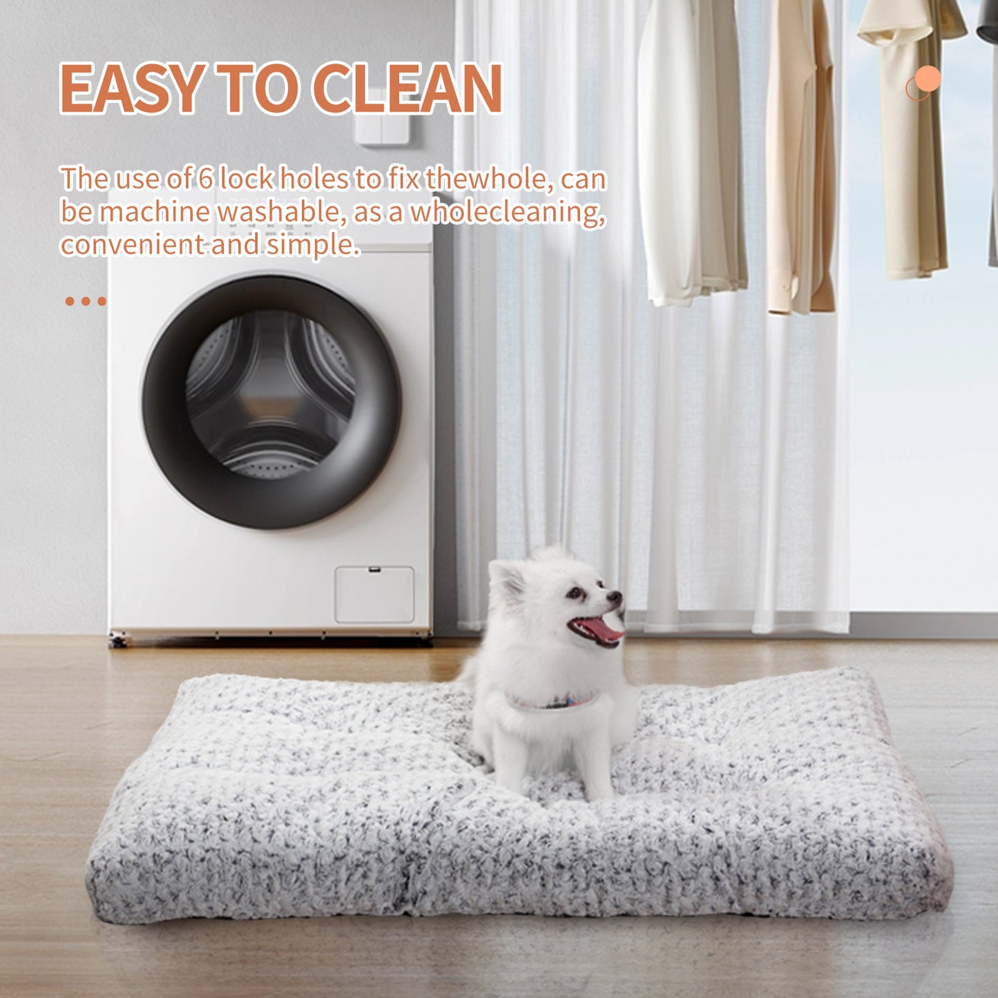 Dog Beds Thickened Rose Velvet Pet Kennel Bed Mat More Cotton Soft Fluffy Washable Dog Bed by DC-THE CEO