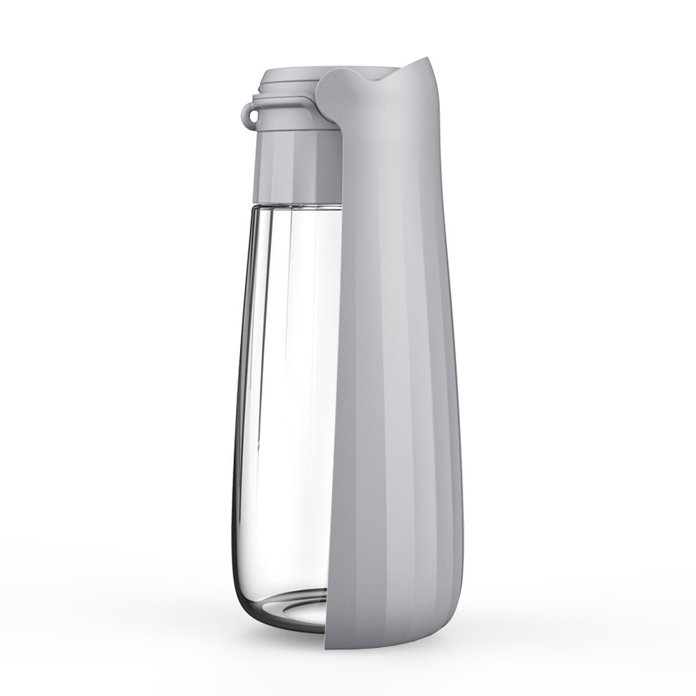 Pet Water Cup Outdoor Portable Folding Dog Water Bottle 550ml Large Capacity Medium To Large Dog Drinking Bottle by DC-THE CEO