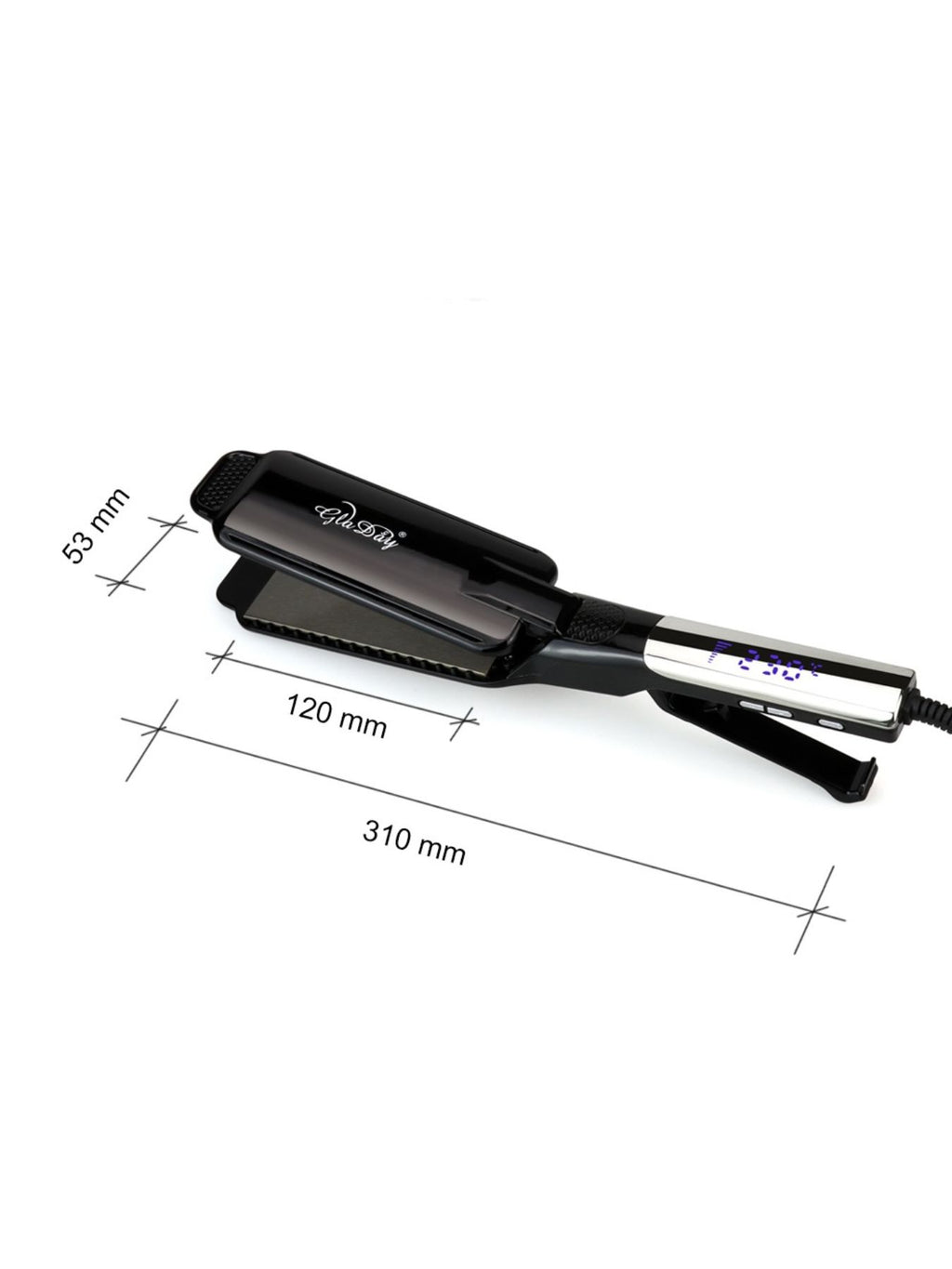 Professional Ceramic Tourmaline Hair Straightener by Trendsi