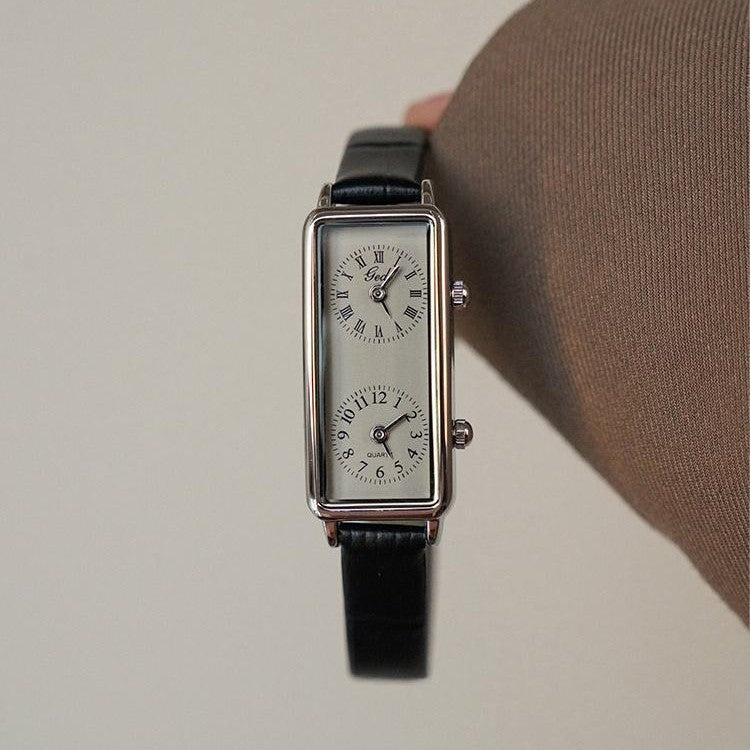 New High-grade Fashion Exquisite Rectangular Watch Women