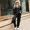 Sports Hooded Top Autumn And Winter Plus Size Women's Clothes by DC-THE CEO