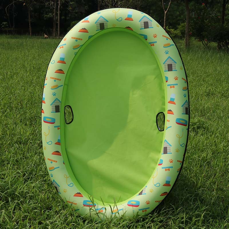 Dog Swimming Pool Inflatable Hammock Pets Pool Floating Bed Spring Summer Swimming Ring by DC-THE CEO