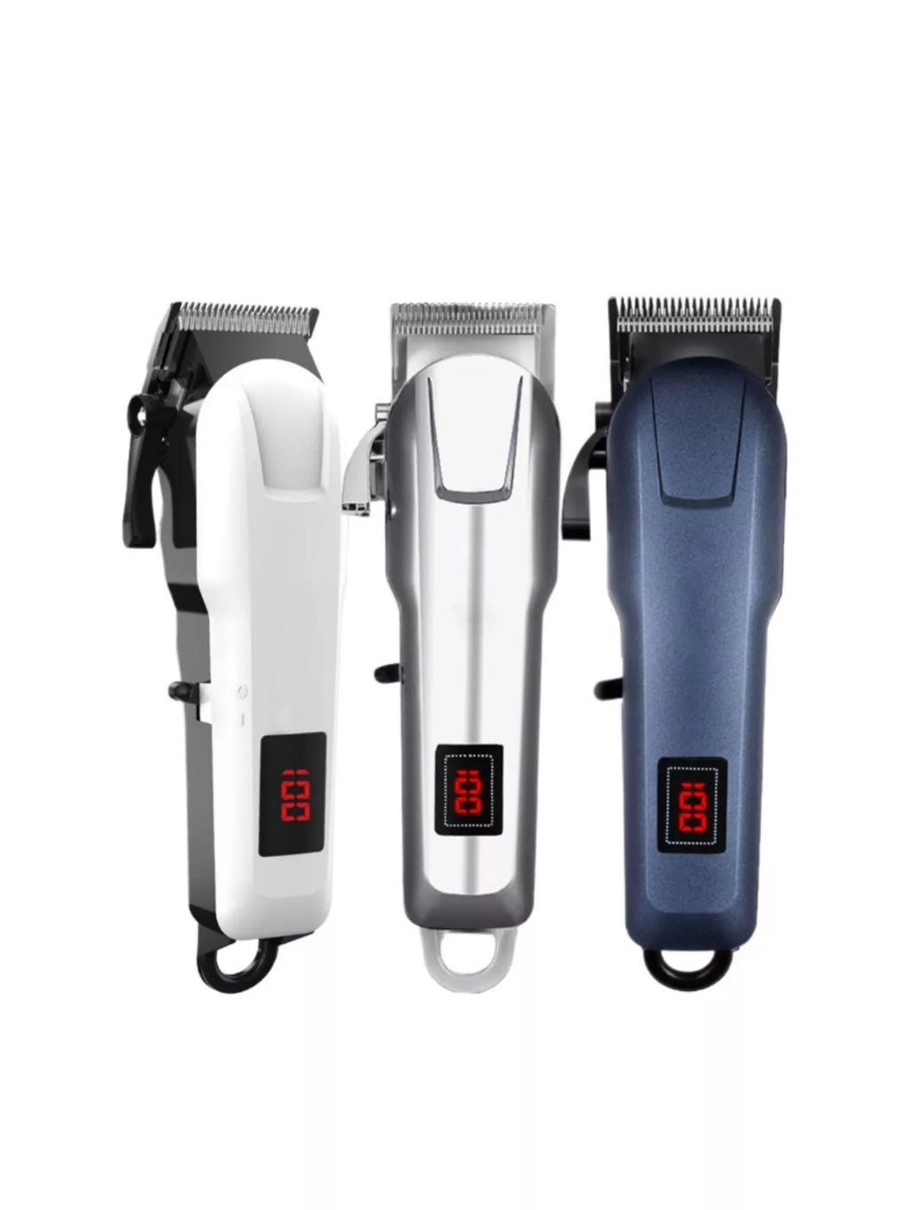 Cordless Hair Clipper with LED Display by Trendsi