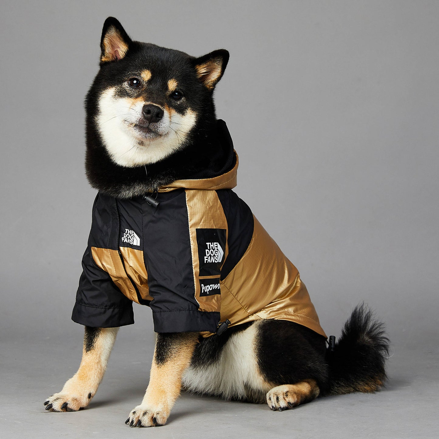 Dog Large Dog Raincoat Pet Jacket by DC-THE CEO