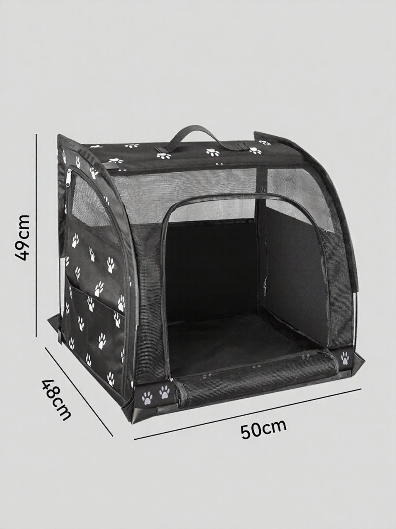 Portable Breathable Car Pet Cage by Trendsi