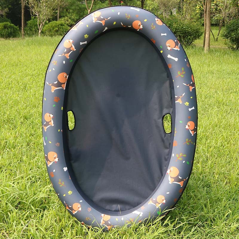 Dog Swimming Pool Inflatable Hammock Pets Pool Floating Bed Spring Summer Swimming Ring by DC-THE CEO