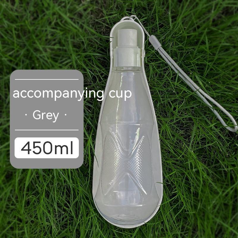 Pet Water Cup Outdoor Portable Folding Dog Water Bottle 550ml Large Capacity Medium To Large Dog Drinking Bottle by DC-THE CEO