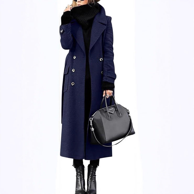 Thick Wool Women's Coat Extended