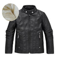Children's Clothing Children's Leather Boys And Girls Motorcycle Jacket New European And American Children Medium And Big Children Fashionable Jacket by DC-THE CEO